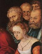 Christ and the Adulteress (detail) dfh
